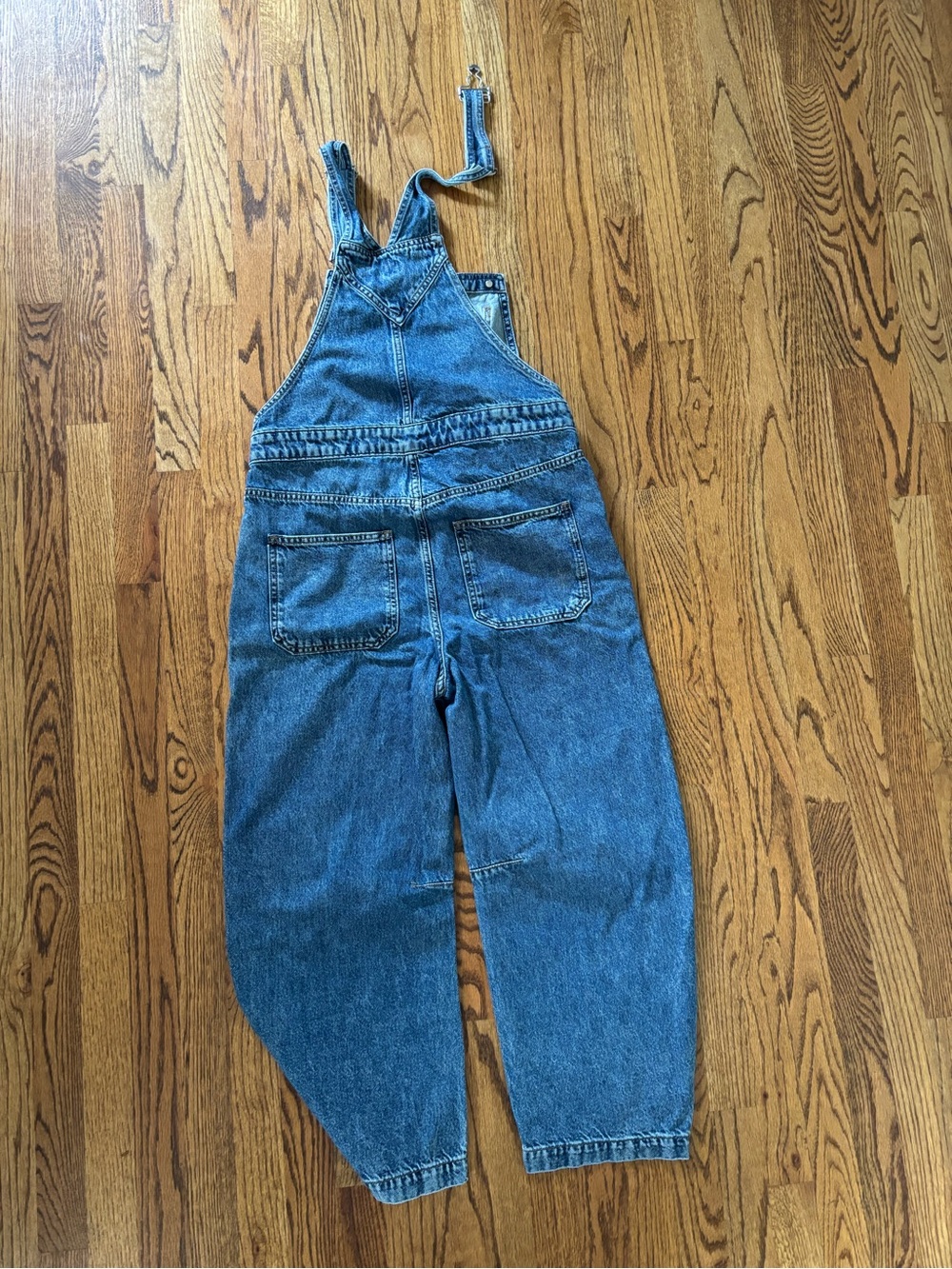 GAP Factory Blue Denim Women’s Jeans Overalls - Picture 4 of 7